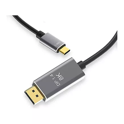 Displayport usb typ-c 1.4 video audio usb-c 8k 4k 2k cable 1.8m