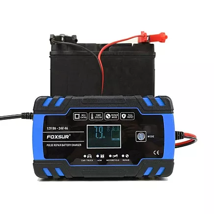12v 24v automatic car charger with battery repair function