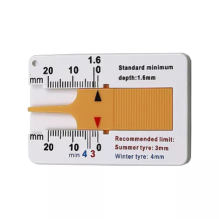 Testera Mērītājs Riepu Nodiluma Dziļuma Protektora Augstuma
