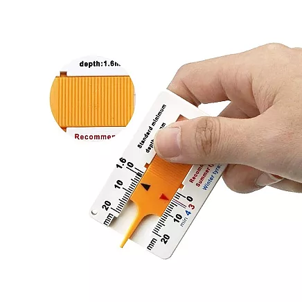 Testera Mērītājs Riepu Nodiluma Dziļuma Protektora Augstuma