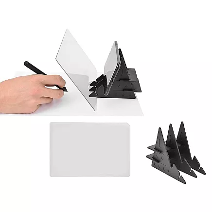Optical drawing sketchbook drawing projector tracing paper drawing from a phone