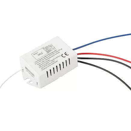 Bezvadu gaismas slēdzis ar tālvadības pulti, 1 kanāls, 20m