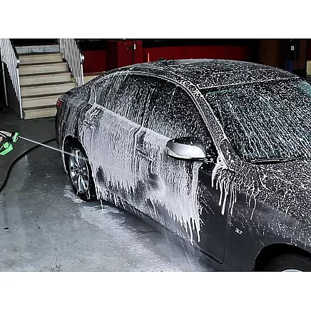 Automašīnas mazgāšanas pistole ar putu tvertni un 4 režīmiem