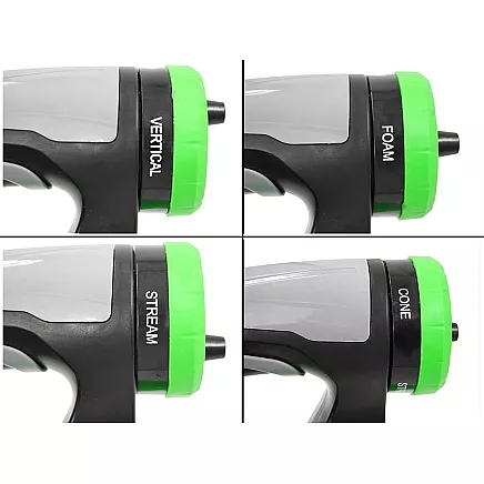 Automašīnas mazgāšanas pistole ar putu tvertni un 4 režīmiem