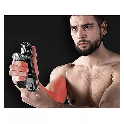 Roku trenažieris ar regulējamu 10-60kg saspiedēju