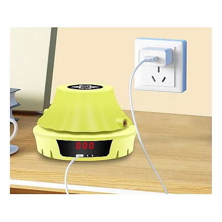 Interactive skipping rope with remote control for counting rotations