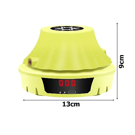 Interactive skipping rope with remote control for counting rotations