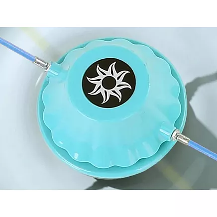 Interactive skipping rope with remote control for counting rotations