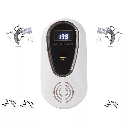 Ultrasonic repellent for mice rats rodents insects mosquitoes plug-in