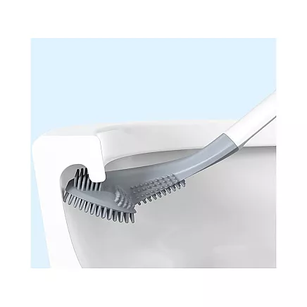 Silicone toilet brush toilet hook hygienic