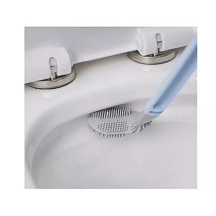 Silicone toilet brush toilet hook hygienic
