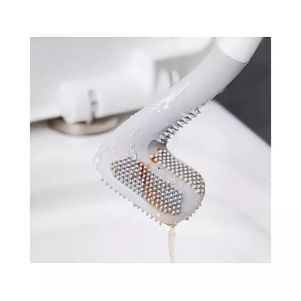 Silicone toilet brush toilet hook hygienic