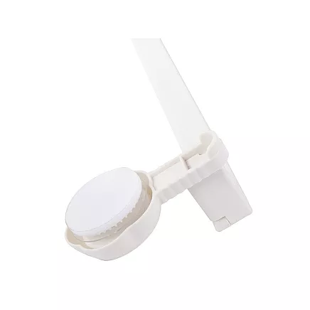 Wall-mounted bathroom towel rail adjustable holder