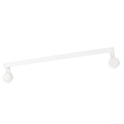 Wall-mounted bathroom towel rail adjustable holder