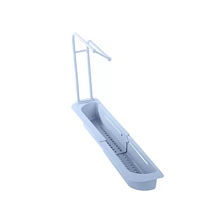 Kitchen utensil holder sink organiser shelf folding drainer