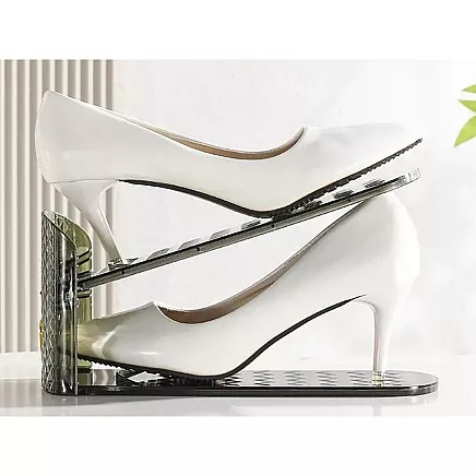 Organiser shoe holder adjustable shoe shelf wardrobe wardrobe cupboard