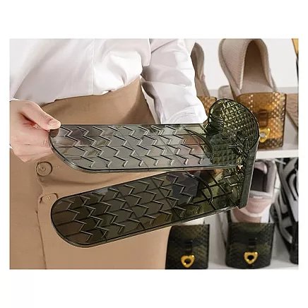 Organiser shoe holder adjustable shoe shelf wardrobe wardrobe cupboard