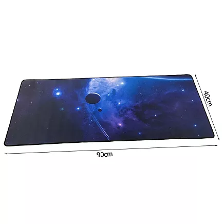 Large office mousepad cosmos stars in the world 90x40