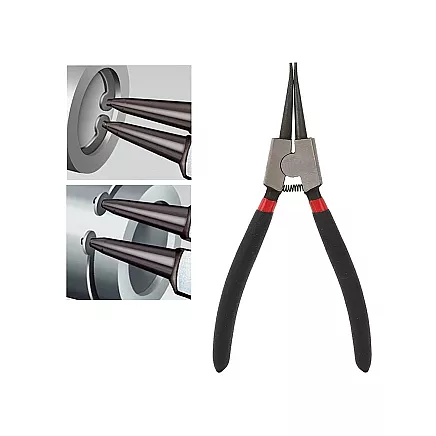 Segers clamps ring pistons set 4pcs bent straight