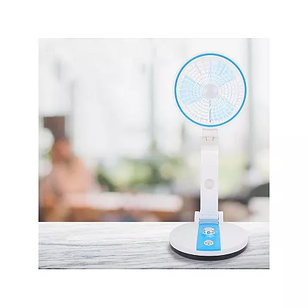 Folding fan wireless desk lamp standing desk fan