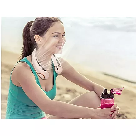 Fan neck fan portable air conditioner wireless rechargeable battery