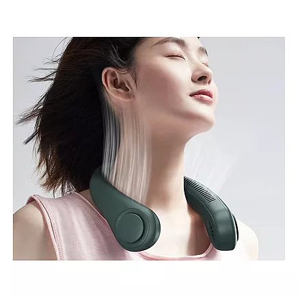 Portatīvais USB uzlādējamais kakla ventilators
