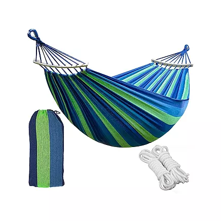 Brazilian 2-person garden hammak xxl large 200kg 270x160 cover