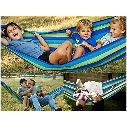 Brazilian 2-person garden hammak xxl large 200kg 270x160 cover