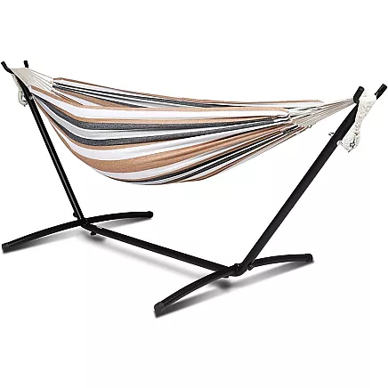 Garden hammock hanging swing brazilian rocker xl large bag cover