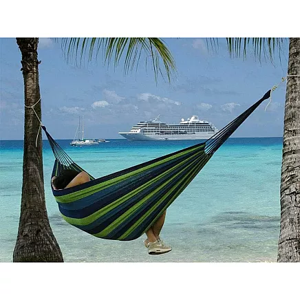 Garden hanging hoammak two-dbag 300x160cm brazilian xxl cover bag