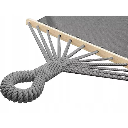 Garden hammock hanging swing rocker xl large cover with ropes headband