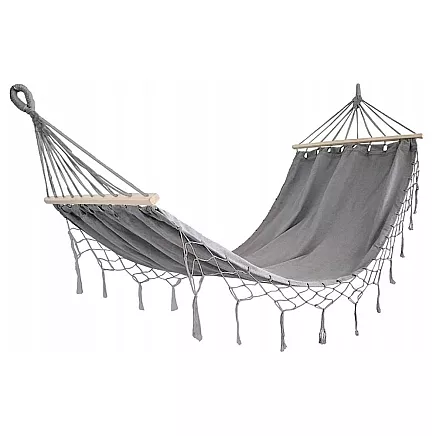 Garden hammock hanging swing rocker xl large cover with ropes headband