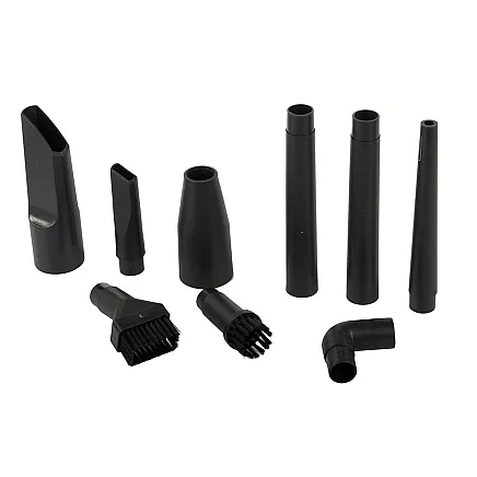 Rokas vertikālais putekļsūcējs 800W ar 6 uzgaļiem, bez maisiņa, vada filtrs