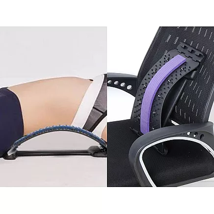 Back stretching device back massage magic back support