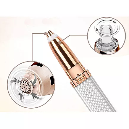 Uzacu epilators ar LED gaismu