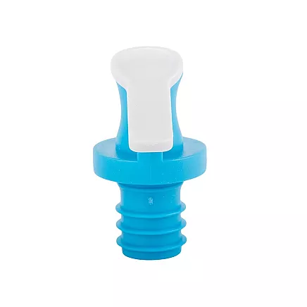 Silikona pudeļu uzgalis ar korķi, 2 gab.