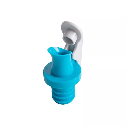 Silikona pudeļu uzgalis ar korķi, 2 gab.