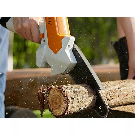 Akumulatora mini zāģis zaru griešanai 12V 4 collu