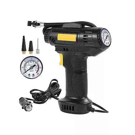 Automašīnas Riepu Gaisa Kompresors ar Lukturi 12V 120W