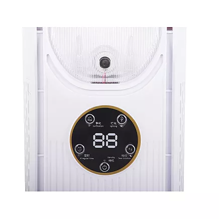 Column fan bladeless quiet standing humidifier