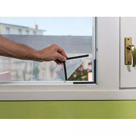 Magnētiska logu pretinsektu tīkls 150x180 cm