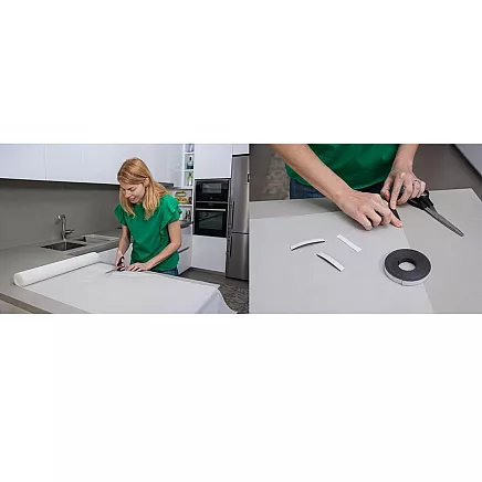 Magnētiska logu pretinsektu tīkls 150x180 cm