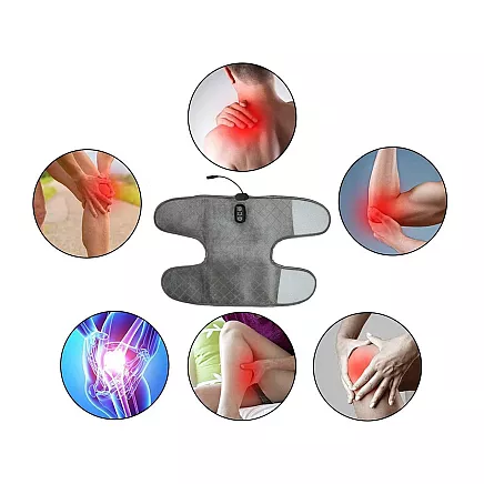 Ceļgalu Sildīšanas Josla Bandāža ar Masāžas Funkciju, 5 Režīmi