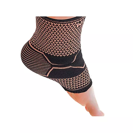 Stabiliser ankle support foot orthosis elastic band joint
