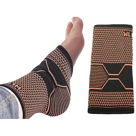 Stabiliser ankle support foot orthosis elastic band joint