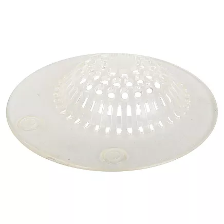 Silicone strainer for kitchen sink drain suction cups self-adhesive