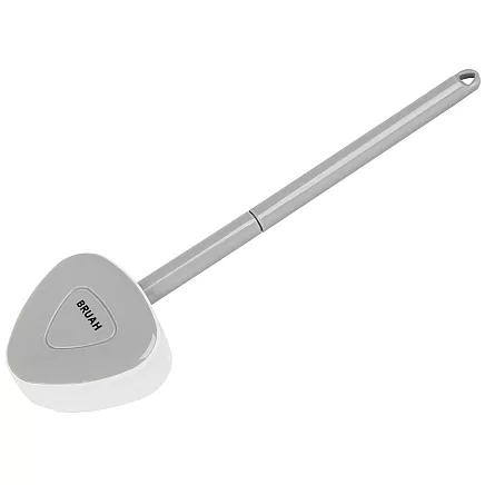 Silicone toilet brush for toilet washing wall unit