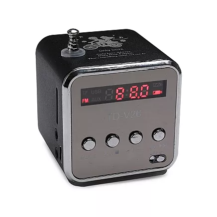 Wireless speaker portable mini radio fm led bluetooth mobile microsd