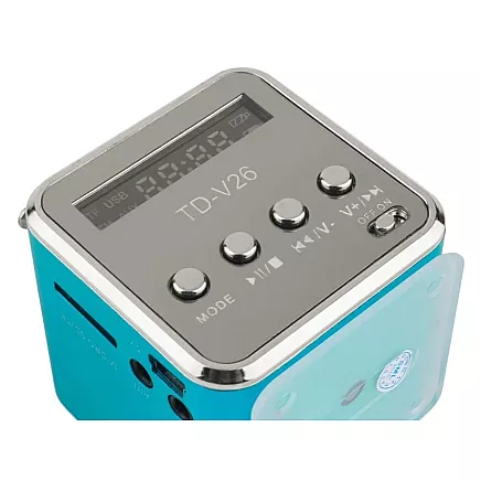 Wireless speaker portable mini radio fm led bluetooth mobile microsd