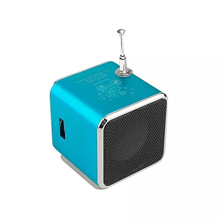Wireless speaker portable mini radio fm led bluetooth mobile microsd